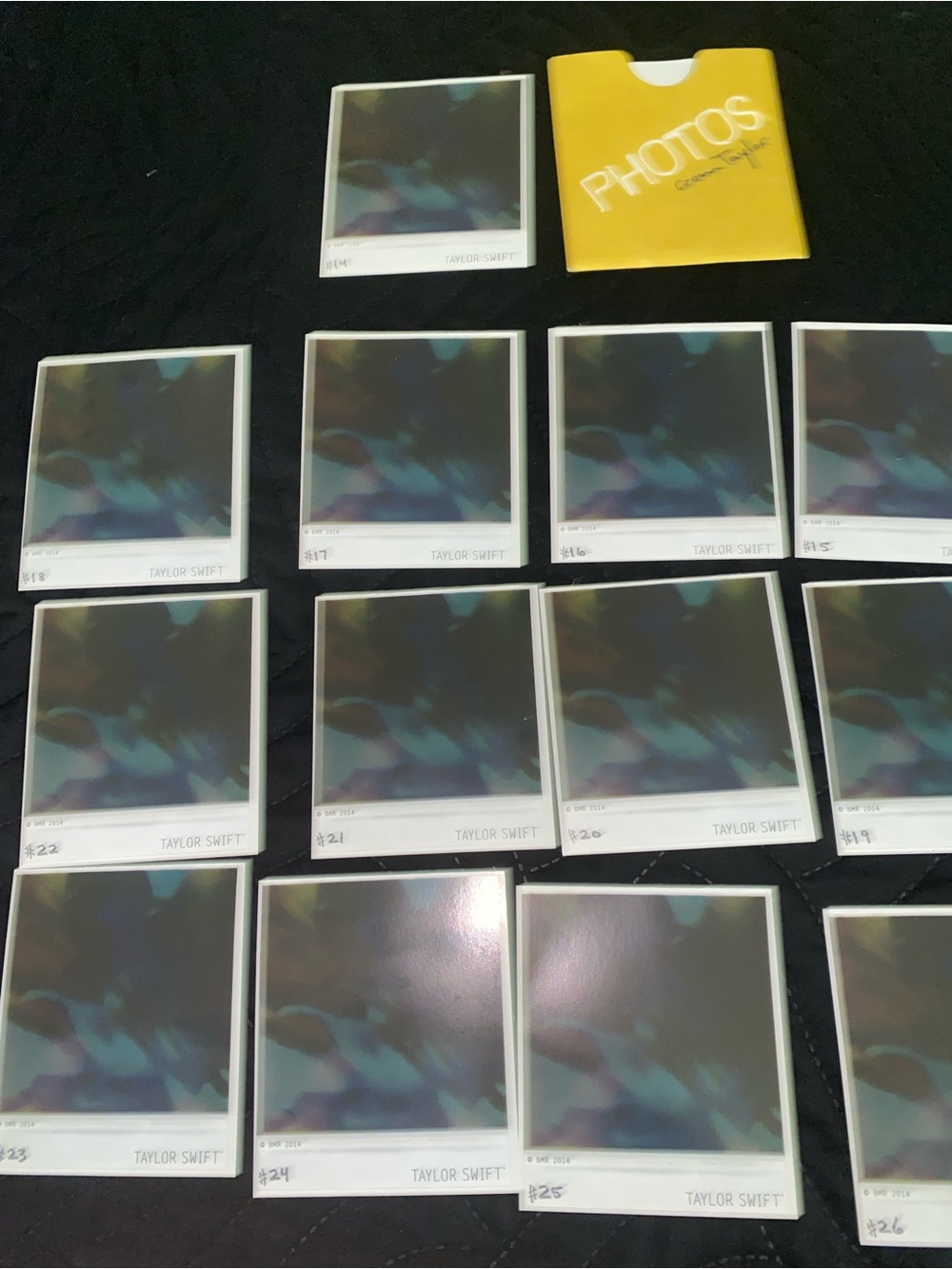 Taylor Swift 1989 Album Polaroid #14-26 Vintage Style Collectible Lyric Photos - Picture 7 of 9